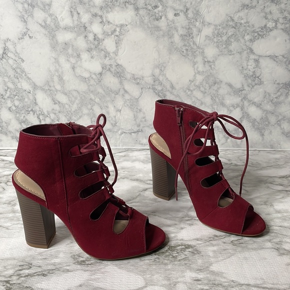 BAMBOO Shoes - Bamboo, sling back, laced up shoes